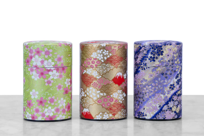 Tea Canister - Washi Paper 40g