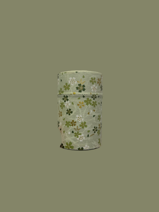 Tea Canister - Washi Paper 100g